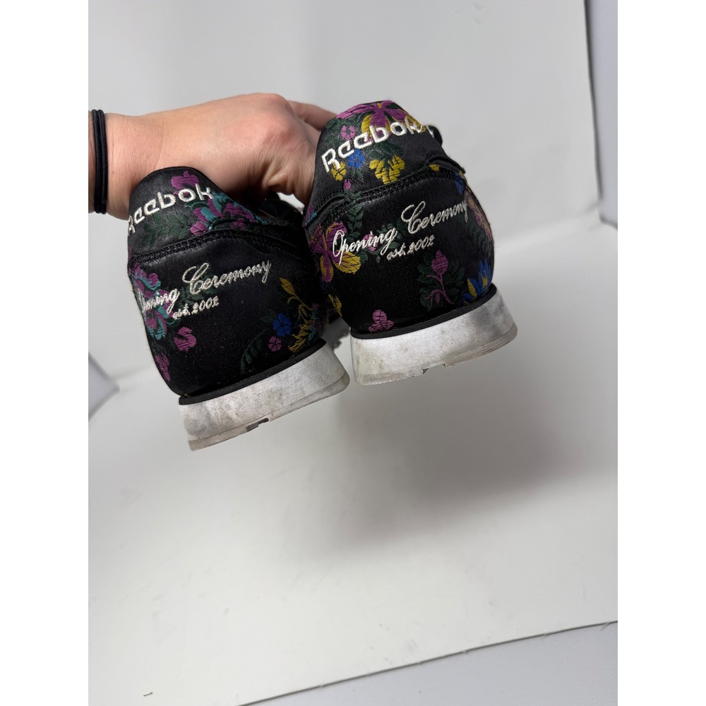 Reebok Opening Ceremony x‎ Classic Leather Premium Black Sz 13 - Picture 4 of 12